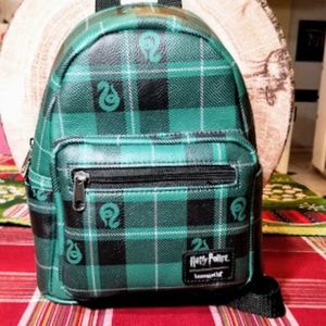 loungefly slytherin backpack
